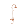 Bộ sen cổ điển( gồm tay sen, vòi xả bồn), mày rose gold, hiệu Trevi - TVS2298RG
