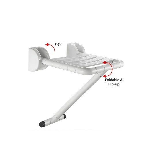Ghế phòng tắm Trevi màu trắng TVSS3234W