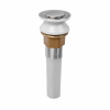 Nhấn xả chậu rửa có xả tràn, màu Chrome,, hiệu Trevi - HJ830