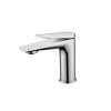 Vòi chậu 1 lỗ, màu Chrome, hiệu TREVI - TVF1708