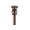 Nhấn xả chậu rửa có xả tràn, màu Bronze, hiệu TREVI - TVPU8126BZ