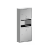 Thùng rác, màu steel, hiệu TREVI - TVYZ-57S