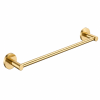 Thanh vắt khăn, base tròn, màu brushed gold, chất liệu Thép, kích thước 42x70x600 mm, hiệu Trevi - TVTW21001BG